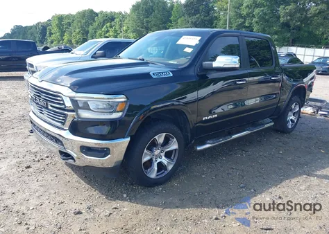 2019 Ram 1500 Laramie 4X4 5'7 Box from USA, damaged, VIN 1C6SRFJT2KN863180